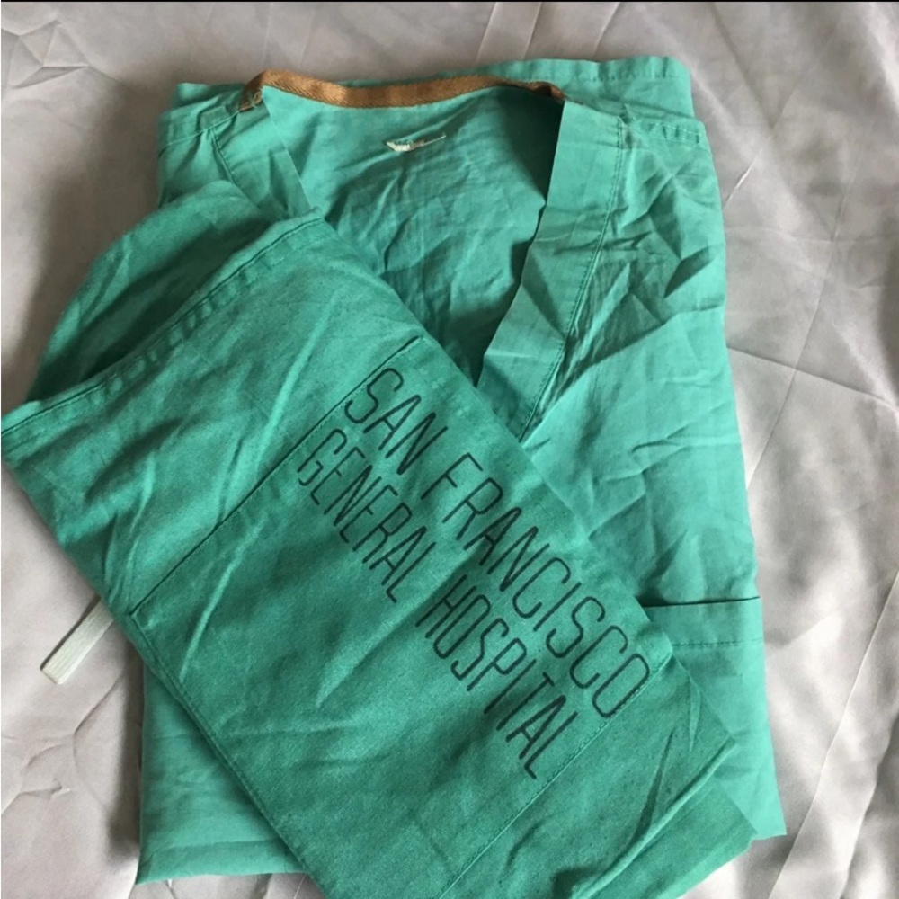 Scrub Top and bottoms for Halloween